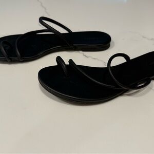 Reformation - Black Strappy Women's Sandals